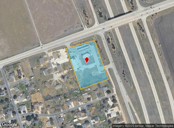  3600 E University Ave, Georgetown, TX Parcel Map
