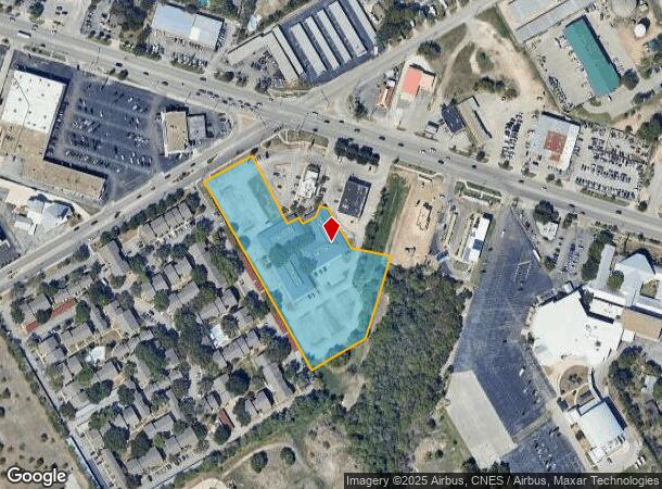 300 Kitty Hawk Rd, Universal City, TX Parcel Map