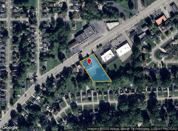  1800 Elm Rd Ne, Warren, OH Parcel Map