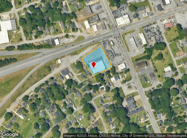 1709 Old Easley Bridge Rd, Greenville, SC Parcel Map