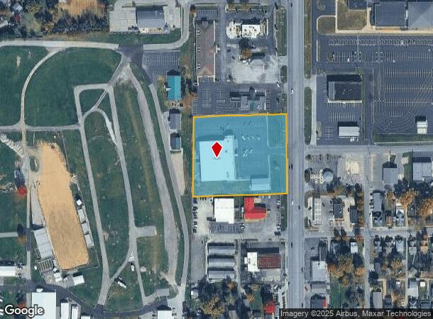 400 N Morton St, Franklin, IN Parcel Map