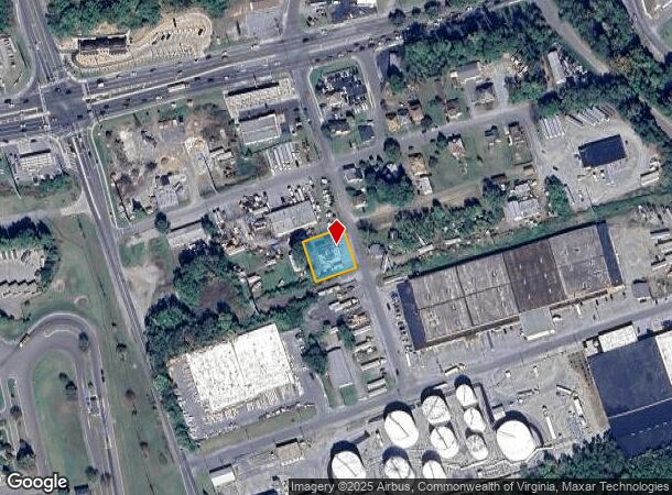 1008 11Th St Ne, Roanoke, VA Parcel Map