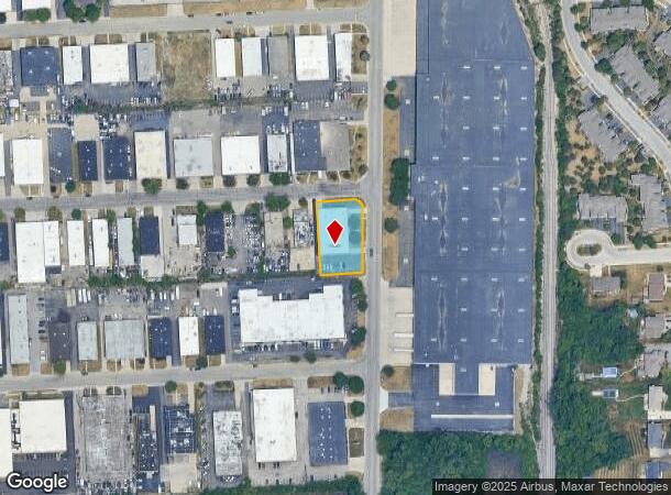  1384 Mitchell Blvd, Schaumburg, IL Parcel Map