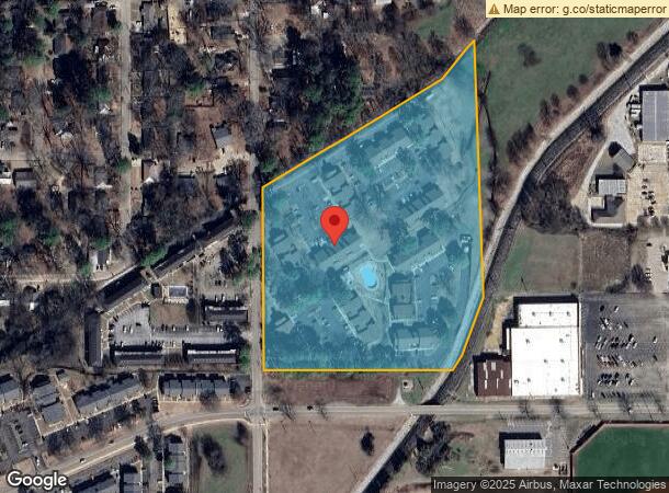  202 Milford St, Tupelo, MS Parcel Map