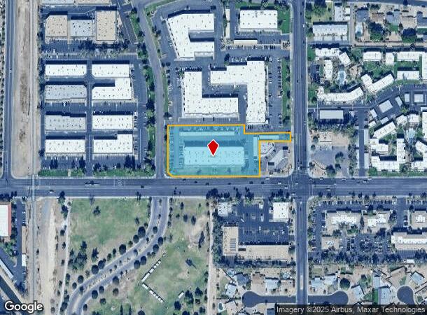 40 W Baseline Rd, Tempe, AZ Parcel Map