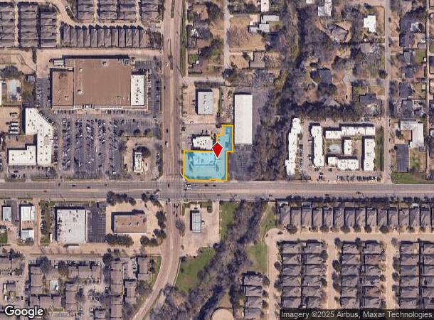  10705 E Northwest Hwy, Dallas, TX Parcel Map