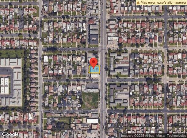  7615 Crenshaw Blvd, Los Angeles, CA Parcel Map