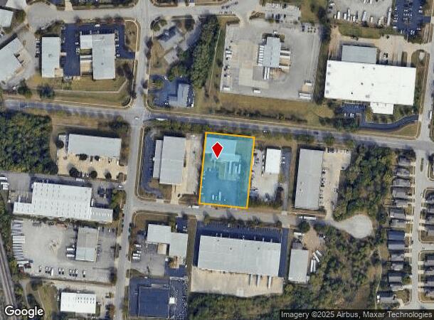  2285 Danforth Dr, Lexington, KY Parcel Map