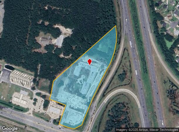 1215 E King Ave, Kingsland, GA Parcel Map