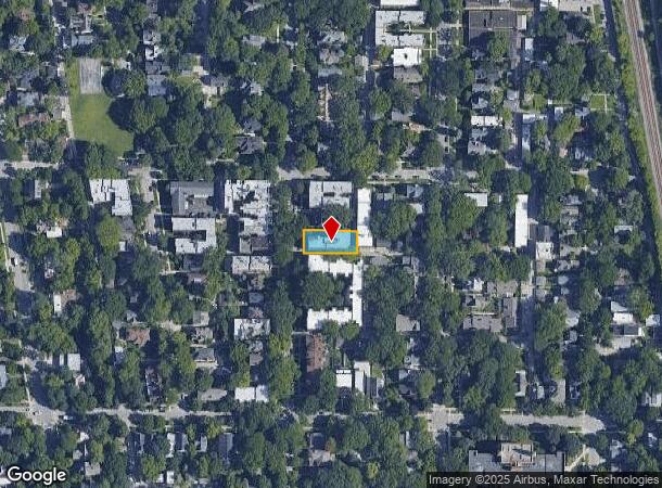  1135 Maple Ave, Evanston, IL Parcel Map