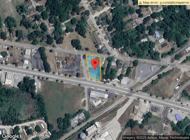  490 John C Calhoun Dr, Orangeburg, SC Parcel Map