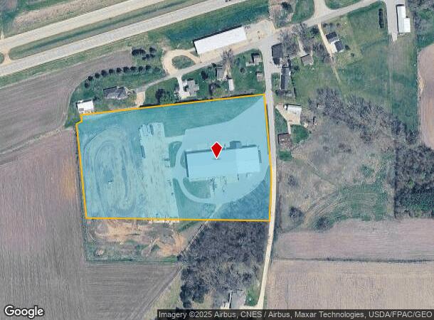 1621 Mccabe Ln, Cascade, IA Parcel Map