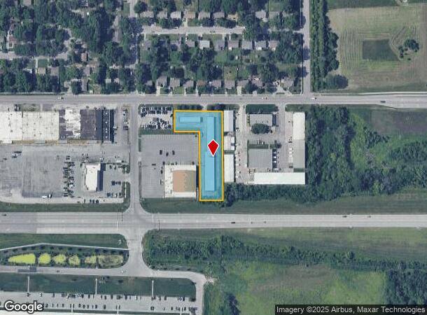  625 W Dennis Ave, Olathe, KS Parcel Map
