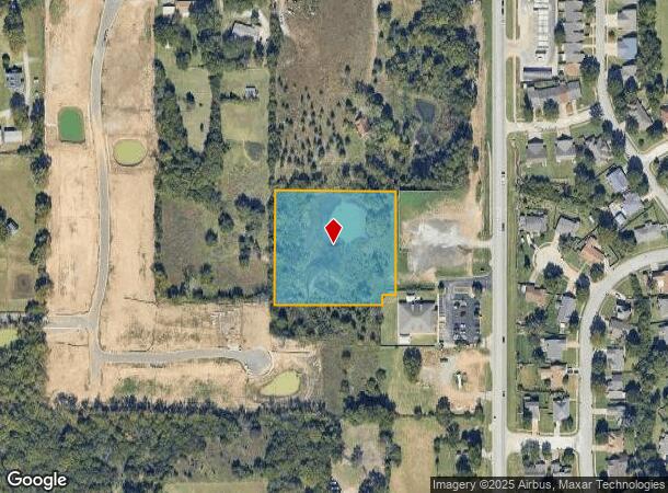 11202 S Elm St W, Jenks, OK Parcel Map