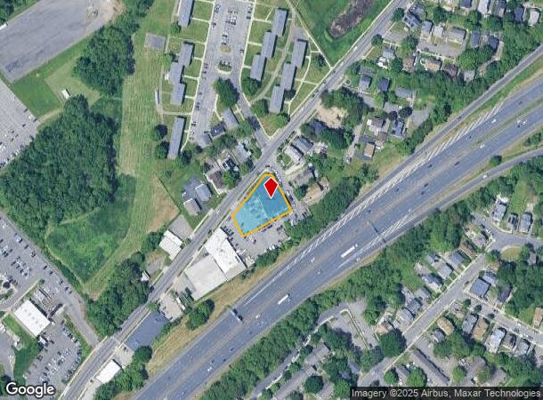  136 Nursery St, Springfield, MA Parcel Map