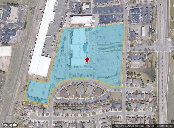 4721 S Timberline Rd, Fort Collins, CO Parcel Map