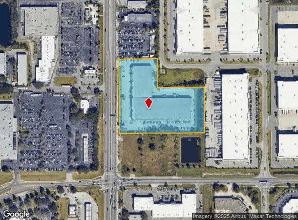  9421 S Orange Blossom Trl, Orlando, FL Parcel Map
