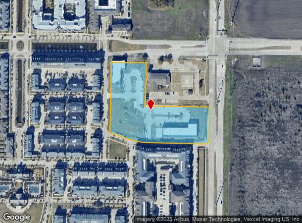 4400 Bourbon St, Frisco, TX Parcel Map