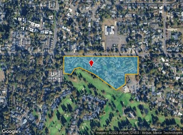  1782 Cal Young Rd, Eugene, OR Parcel Map