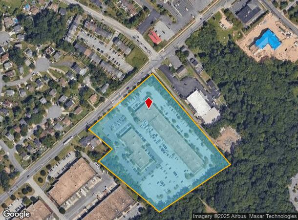 9411 Philadelphia Rd, Rosedale, MD Parcel Map