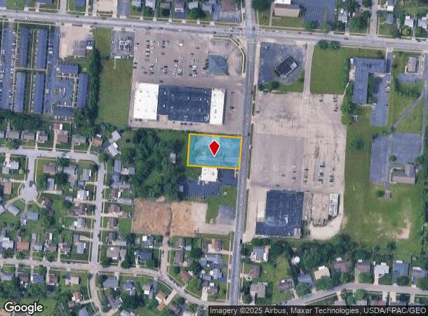  635 Spinning Rd, Dayton, OH Parcel Map