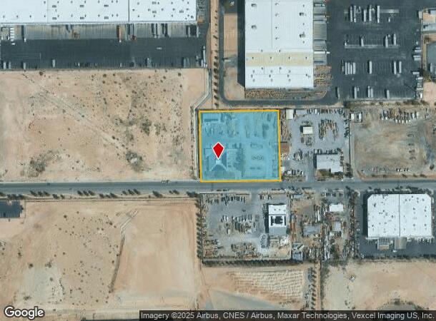 1760 W Brooks Ave, North Las Vegas, NV Parcel Map