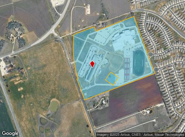  1701 Rockride Ln, Georgetown, TX Parcel Map