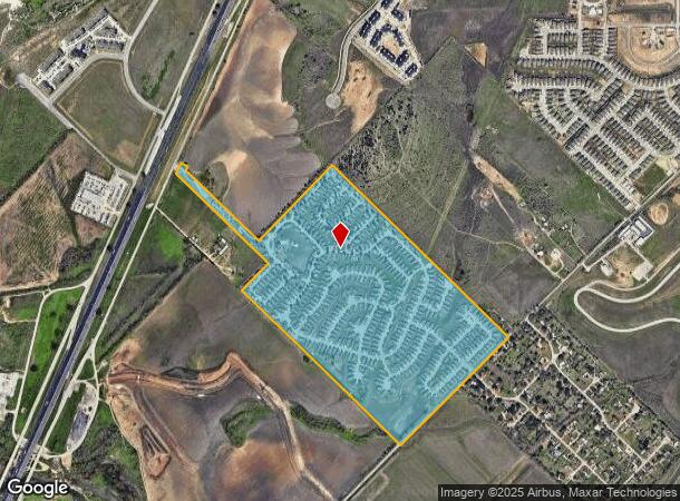  289 Silver Peak Dr, San Marcos, TX Parcel Map