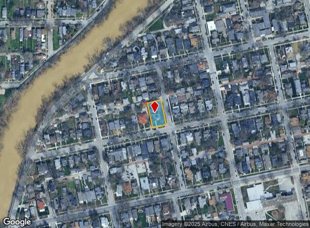 1202 W Wayne St, Fort Wayne, IN Parcel Map