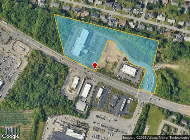  602 Grand Army Hwy, Somerset, MA Parcel Map