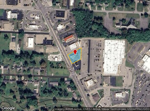 3050 Maple Ave, Zanesville, OH Parcel Map