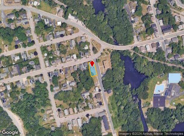  8 Butler St, Blackstone, MA Parcel Map