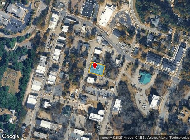  123 Brooks St, Wake Forest, NC Parcel Map