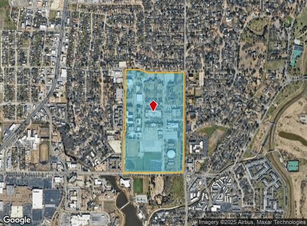  3400 Taft Blvd, Wichita Falls, TX Parcel Map