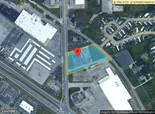  7511 S Anthony Blvd, Fort Wayne, IN Parcel Map