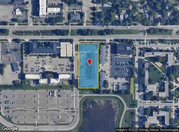 1153 Michigan Ave, East Lansing, MI Parcel Map