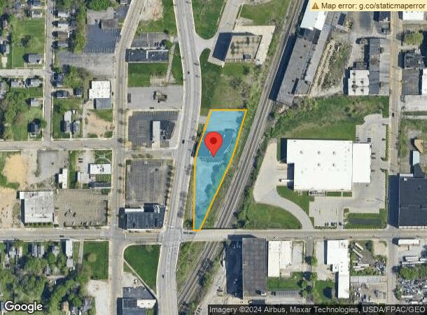  1063 S Broadway St, Akron, OH Parcel Map