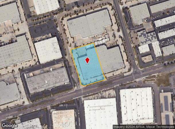  3373 E La Palma Ave, Anaheim, CA Parcel Map