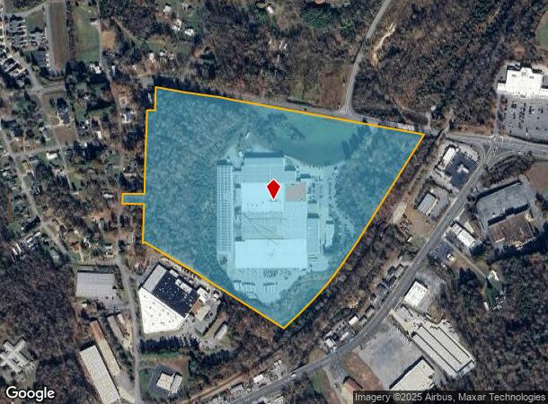 1500 E Union St, Morganton, NC Parcel Map