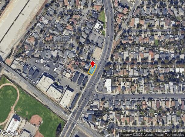  2502 W 9Th St, Santa Ana, CA Parcel Map