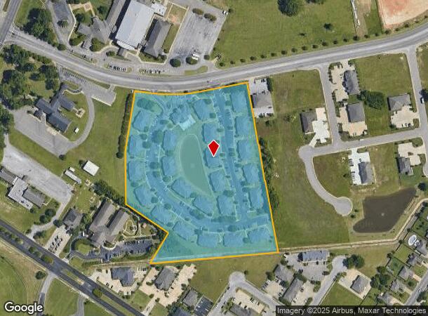 7900 Berryhill Pl, Montgomery, AL Parcel Map