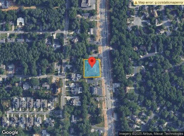  366 N Main St, Alpharetta, GA Parcel Map