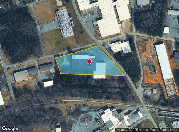 115 N Secrest Ave, Monroe, NC Parcel Map