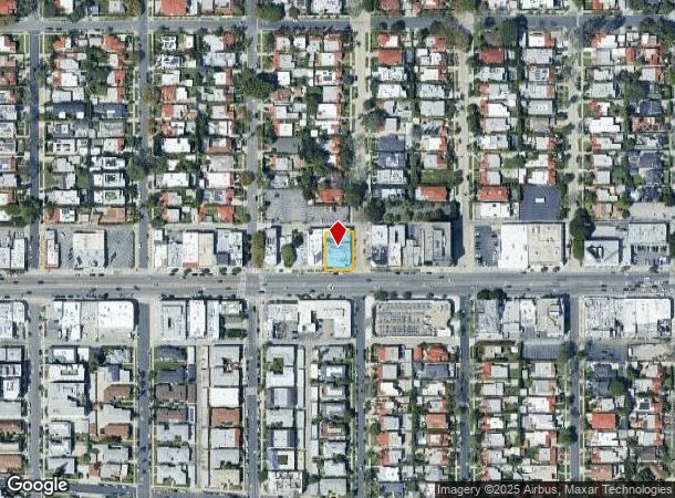  8255 Beverly Blvd, Los Angeles, CA Parcel Map