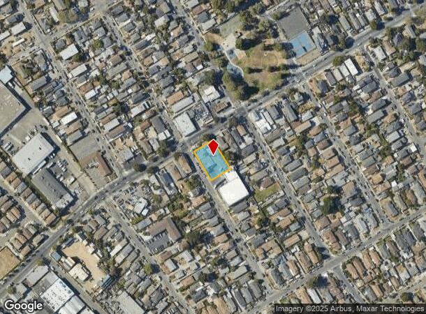  1110 98Th Ave, Oakland, CA Parcel Map