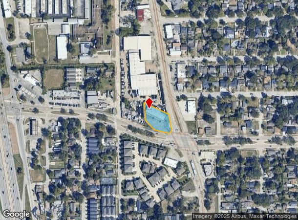 223 Cavalcade St, Houston, TX Parcel Map