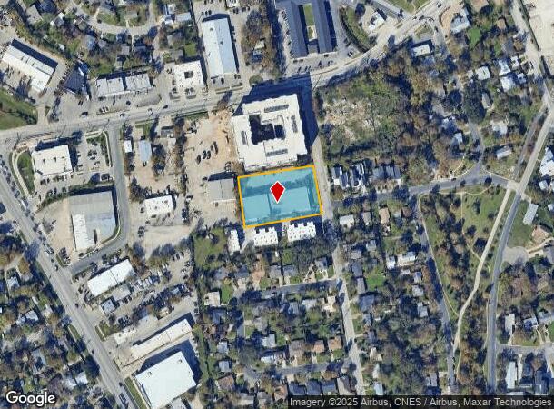  2200 Tillery St, Austin, TX Parcel Map