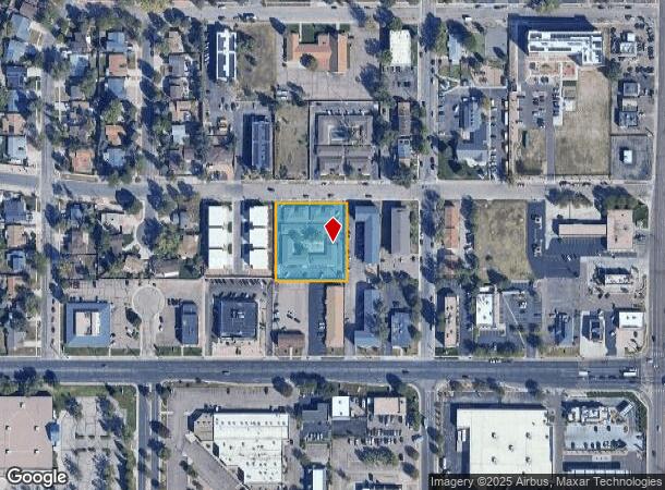  3615 E Uintah St, Colorado Springs, CO Parcel Map