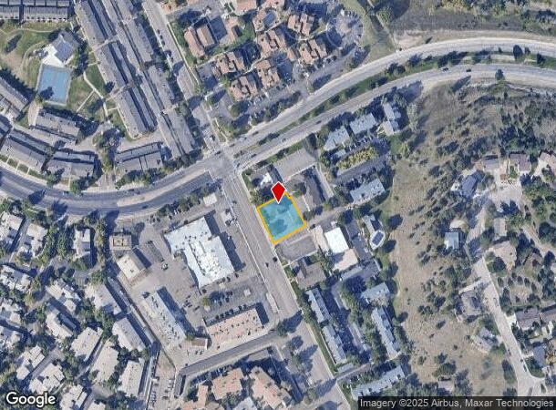  6645 Delmonico Dr, Colorado Springs, CO Parcel Map