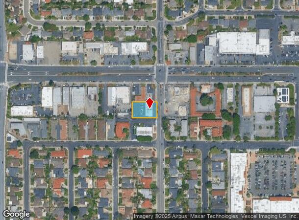 1572 Los Padres Blvd, Santa Clara, CA Parcel Map